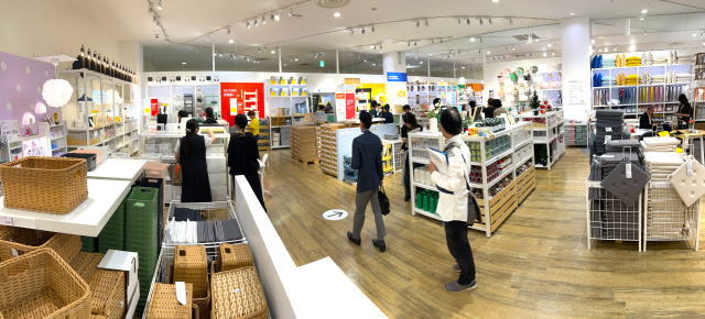 イケア広島 店内俯瞰写真