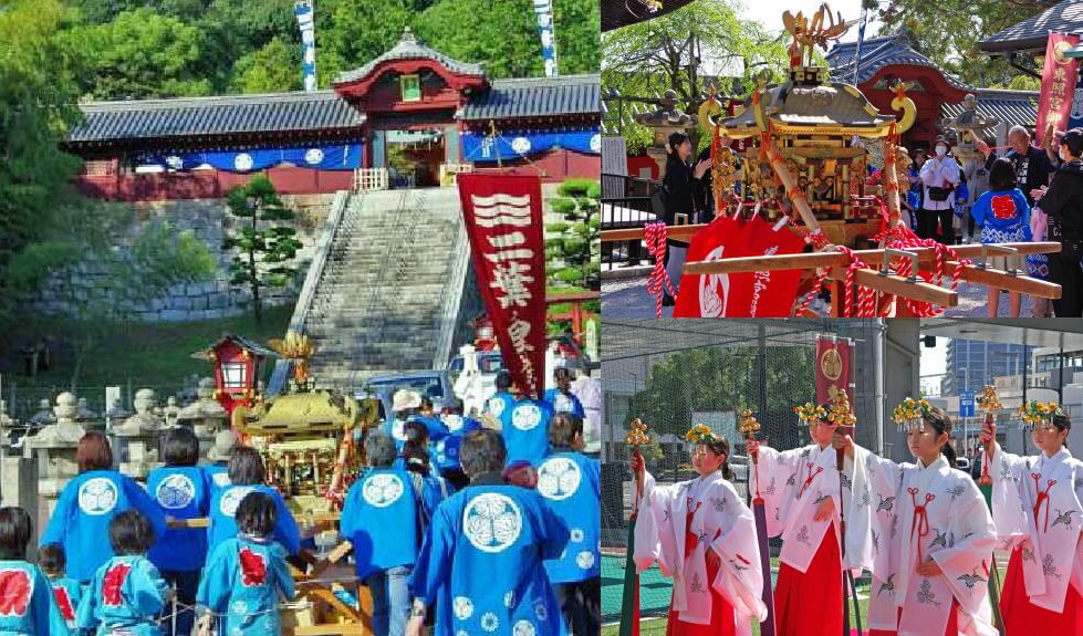 広島東照宮で「子どもみこし」参加者募集！2025 秋祭前日祭、縁日で遊べるチケット付き