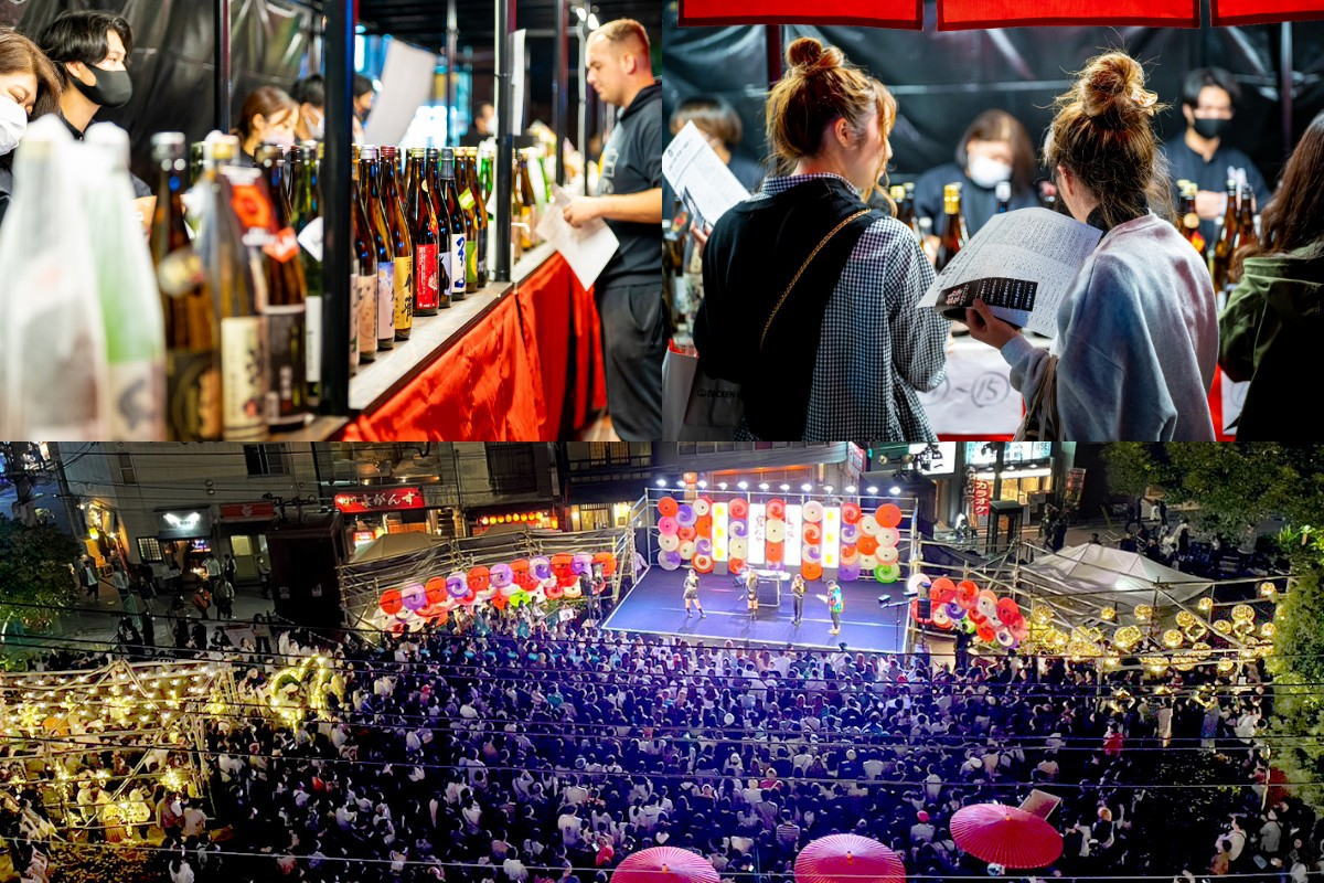 新天地公園で日本酒祭・ビアガーデン!広島ナイトフェス3日間開催