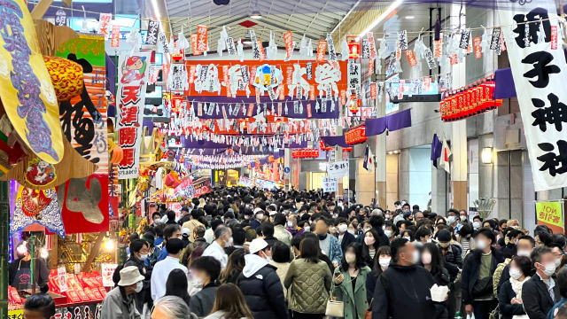 胡子大祭 胡子神社の周辺