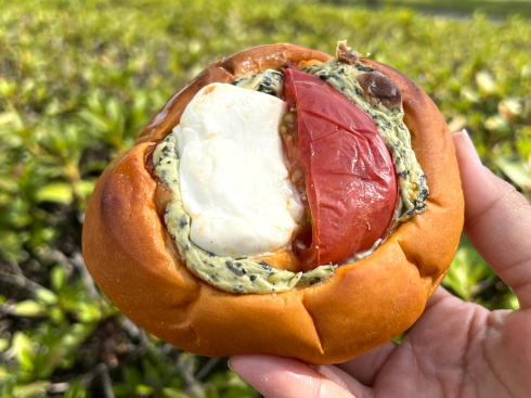 広島市中区 パンドール バジルトマト