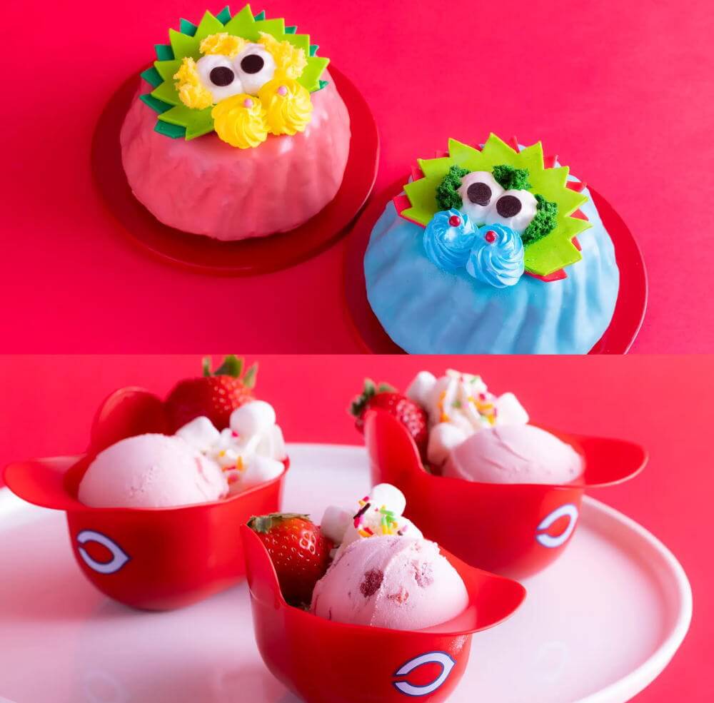 広島カープがテーマ！可愛いカープの苺スイーツ並ぶビュッフェ、ヒルトンで