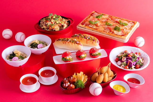 ヒルトン広島とカープコラボの苺スイーツビュッフェ2026