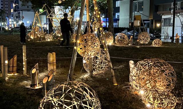 広島ドリミネーション2025 竹原竹あかり