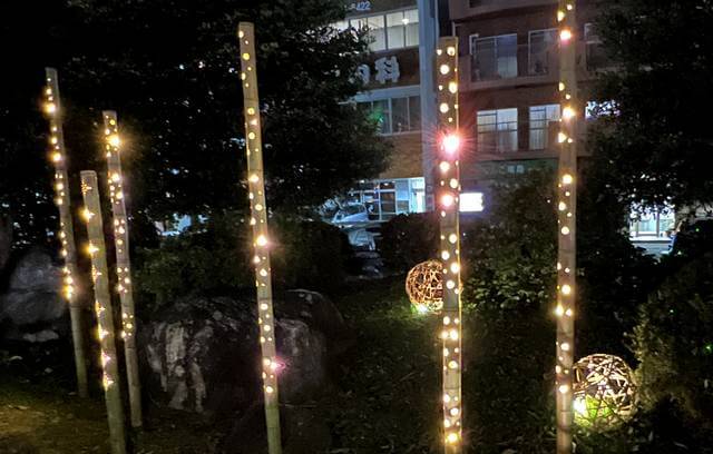 広島ドリミネーション2025、竹細工と竹あかり