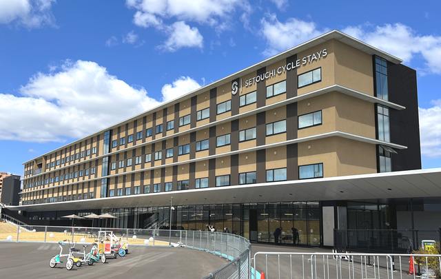 せとうちサイクルステイズ広島宇品、競輪場にお泊り気分の新ホテル！自動ロウリュウのサウナも