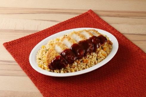 ローソン デミカツチャーハン！
