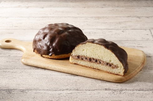 ローソン チョコにおぼれた大きなメロンパン