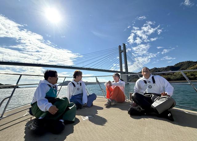 フジテレビ系「村上船長のリアル海上島すごろく」瀬戸内海の島々をすごろくで巡る