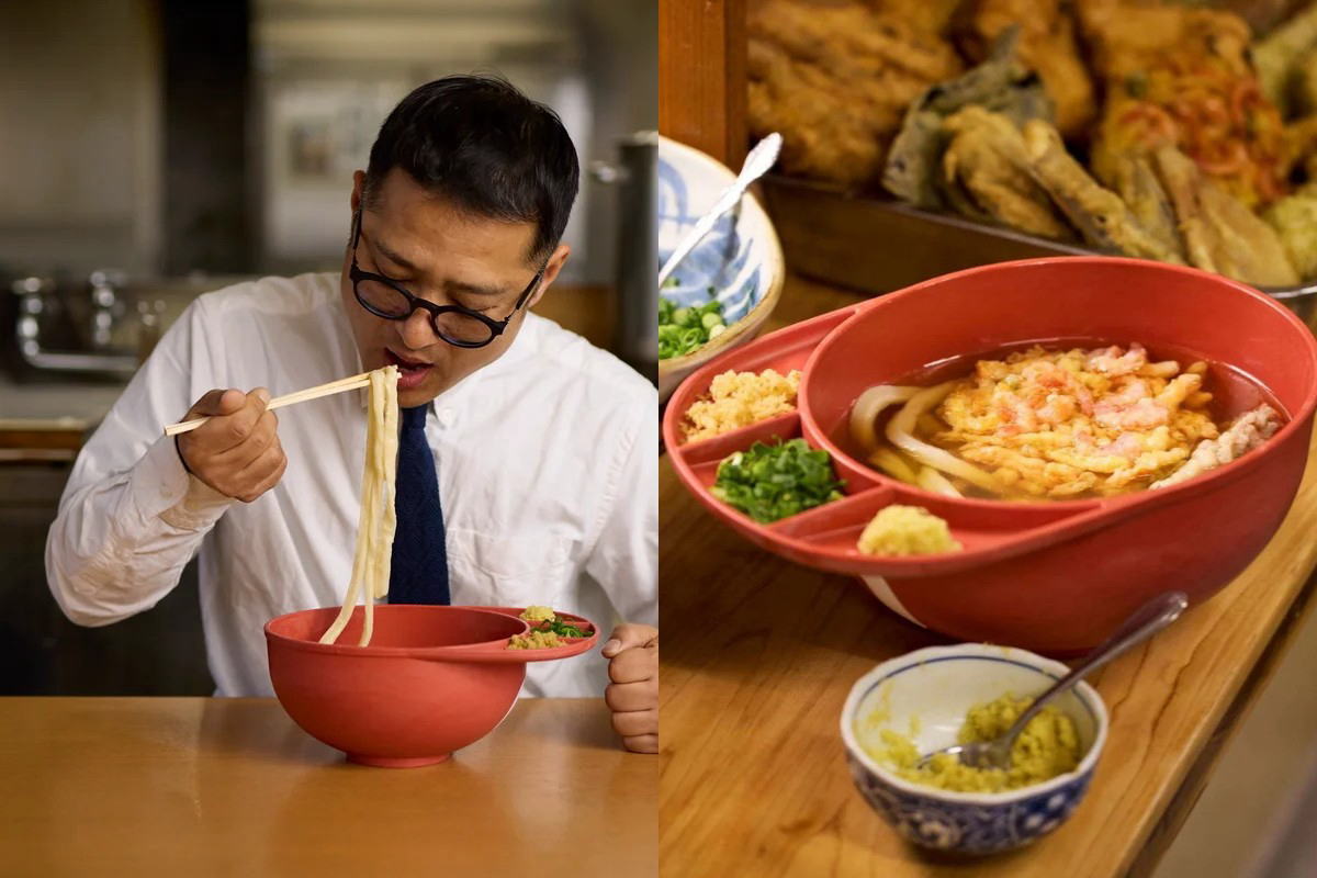 赤ヘル仕様のうどんヘルメット、誕生。広島と香川の企業が本気の器