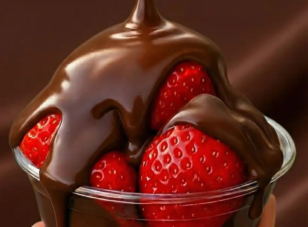 この光沢と滑らかさ、苺と絡み合う。ストロベリーチョコ専門店、広島パルコにオープン