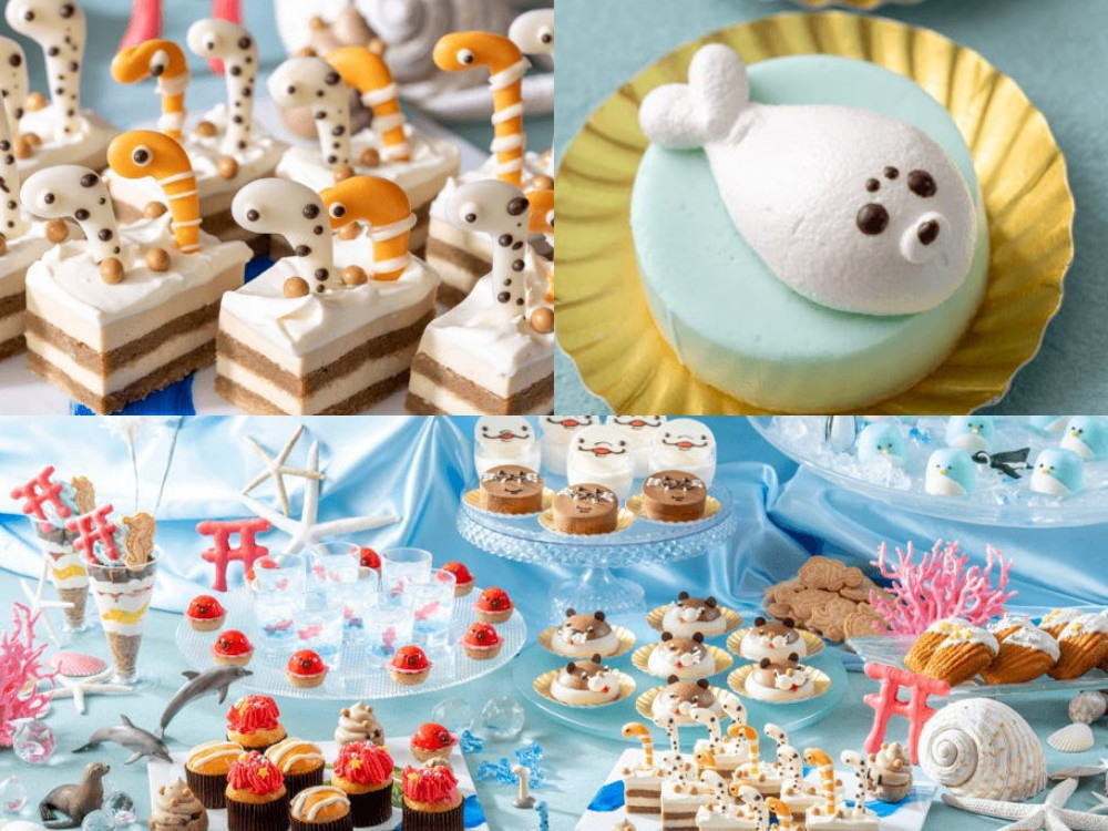 これはカワイイ!宮島水族館コラボのANAホテルスイーツブッフェ5月スタート