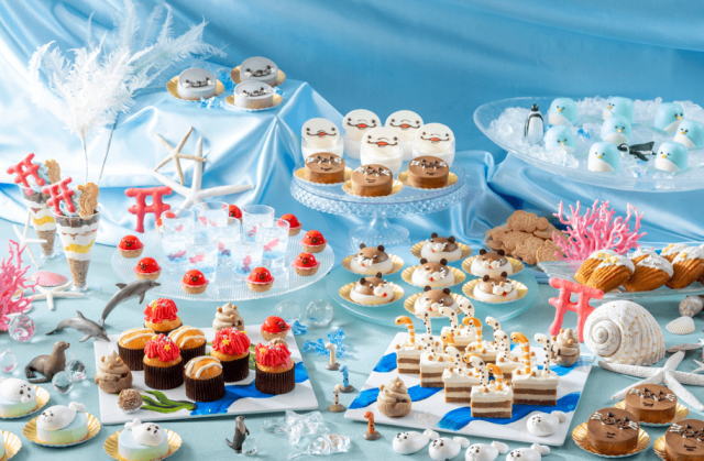 ANAクラウンプラザホテル広島 宮島水族館コラボスイーツブッフェ