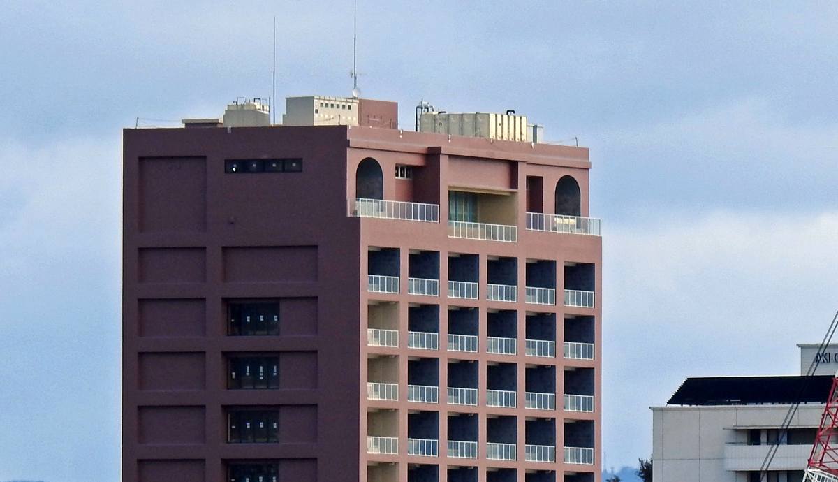 界 宮島、星野リゾートの新ホテル 意外な外観カラーで進む開業準備