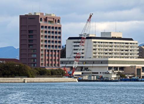 界 宮島(星野リゾート)準備中の様子