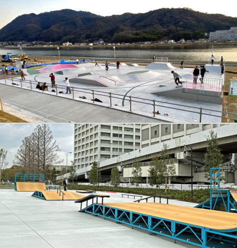 広島に増え続けるアーバンスポーツパーク