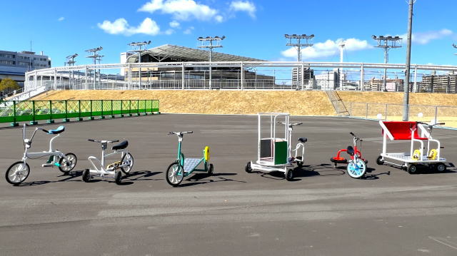 アーバンサイクルスポーツパーク おもしろ自転車たち