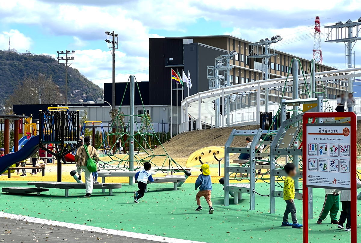 競輪選手を身近に感じる「ウエストパーク」、アーバンサイクルパークス広島に完成