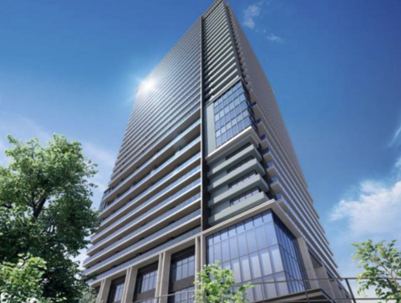 広島エキキタにヴィラフォンテーヌ、ホテル・温浴施設など31階建て複合タワー