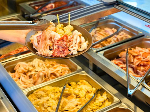 ビアガーデンマイアミ お肉コーナー