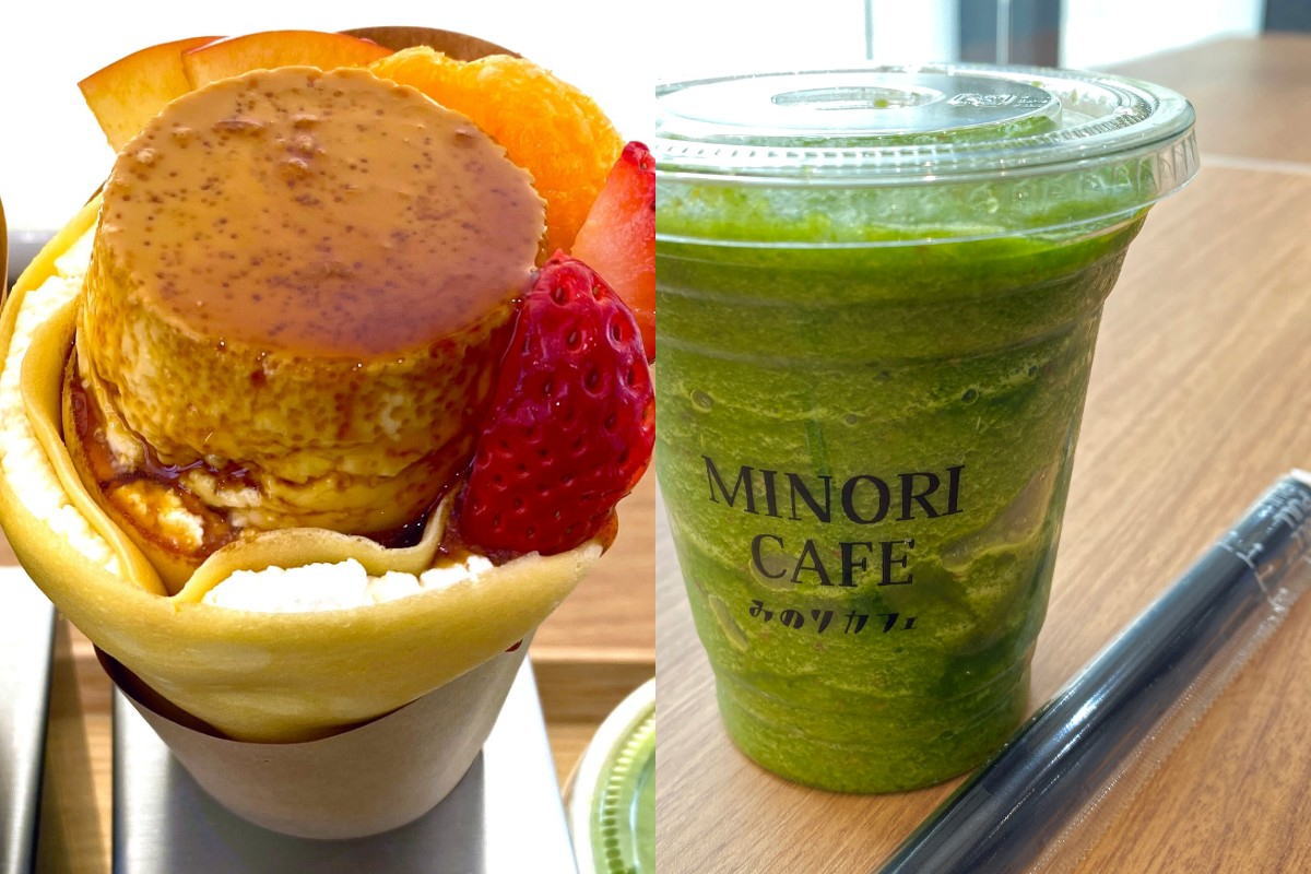 みのりカフェが閉店、地元広島の旬のクレープやスムージー提供