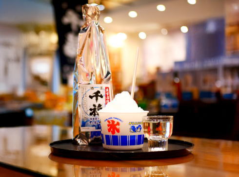 三宅本店 日本酒かき氷