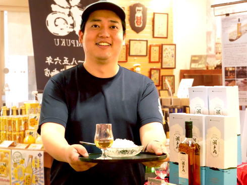 三宅本店 日本酒かき氷・ウイスキーかき氷 発案者