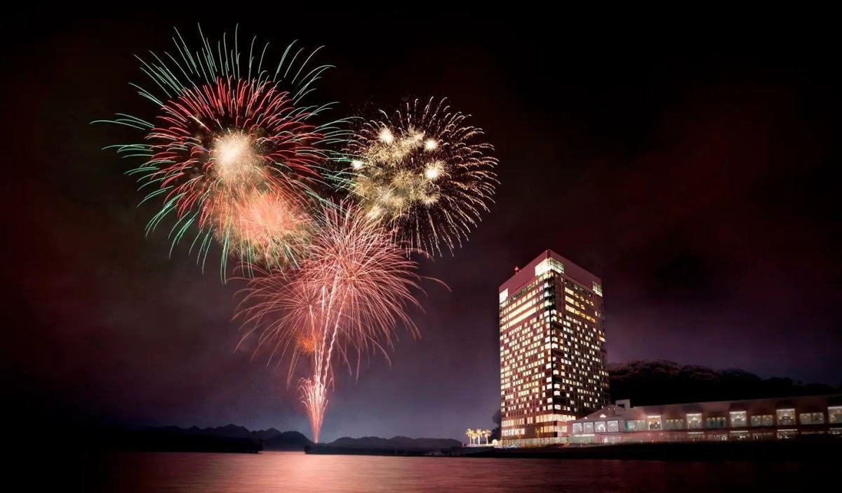 プリンスホテルが花火打上げるってよ!GWの広島で