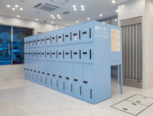 東横INN 無料のセルフロッカーイメージ