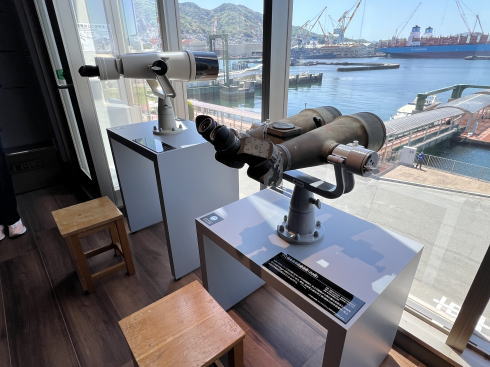 大和ミュージアム 3階展示室 双眼鏡