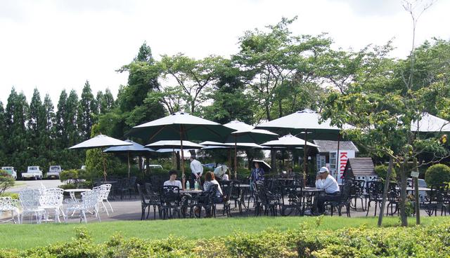 湧永庭園 園内のベンチ