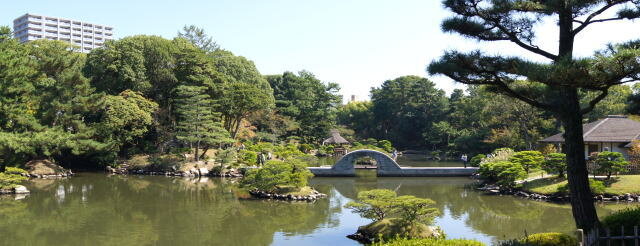 縮景園 通常時の様子