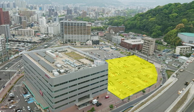 広島駅北に「住友不動産ヴィラフォンテーヌ」の場所