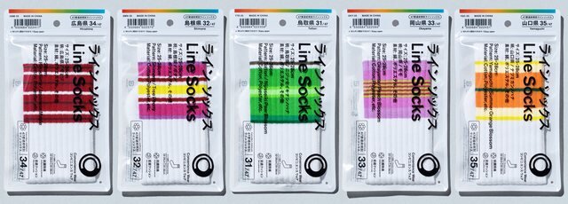 ファミマ「47都道府県別ソックス」パッケージ