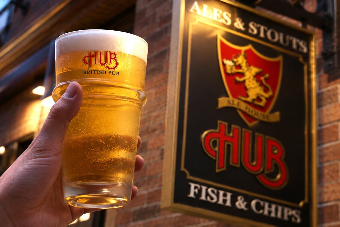 広島に「HUB」が来るぞー！スポーツ観戦も出来る英国風パブ、中四国初出店