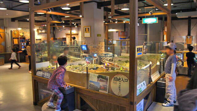 広島市こども文化科学館 館内 ジオラマ
