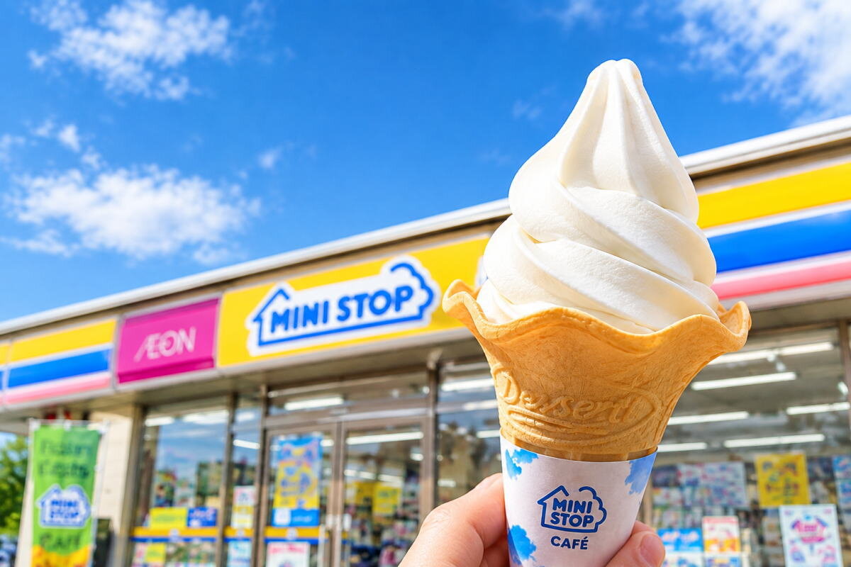 広島にミニストップの店舗ない・・でも「あの」ソフトクリームはイオンモールで食べられるよ!