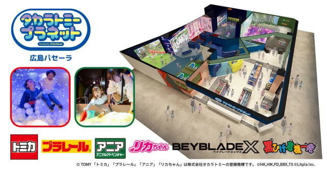 タカラトミープラネット 俯瞰イメージ