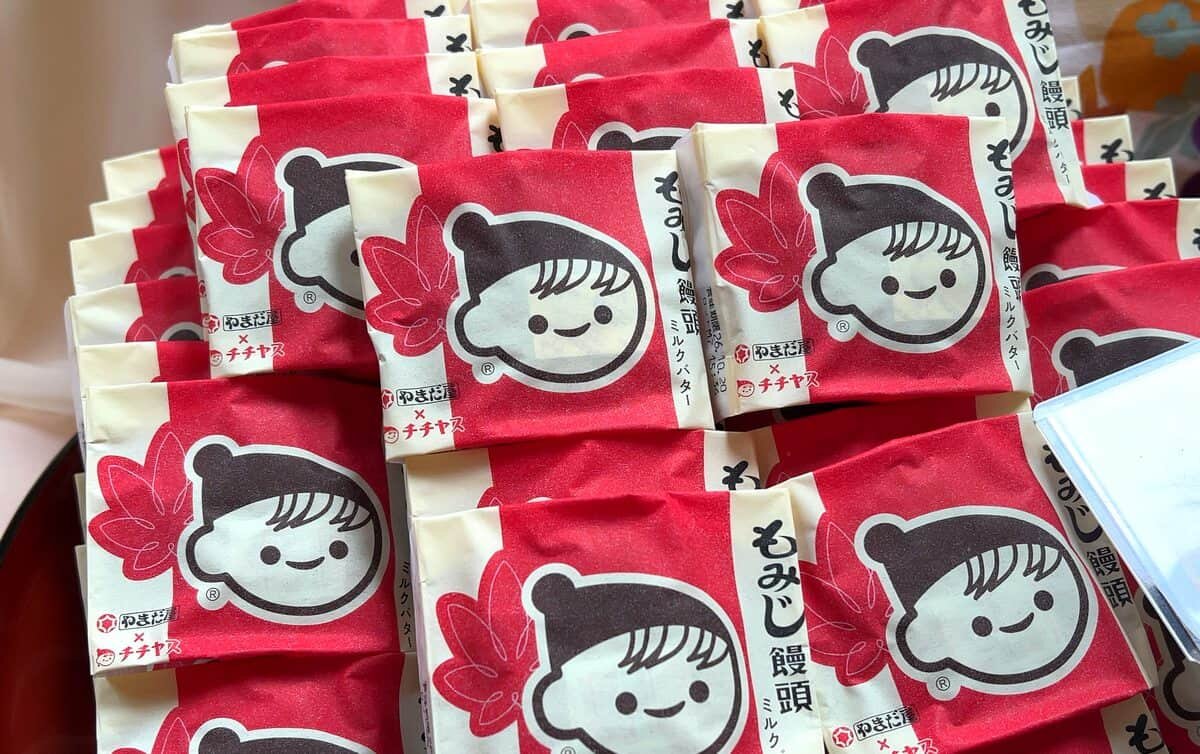 チチヤス×やまだ屋「もみじ饅頭 ミルクバター」広島の地元企業が初コラボ!チー坊デザインで